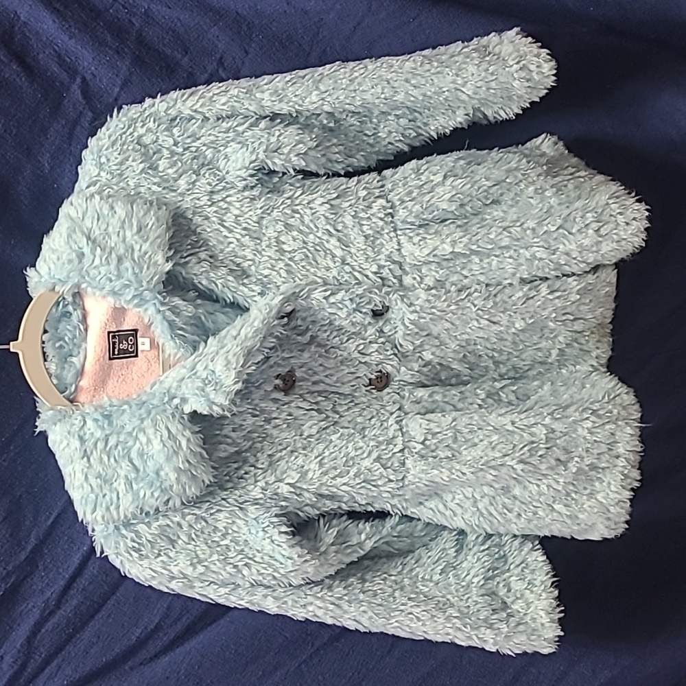 Mack & Co fuzzy coat